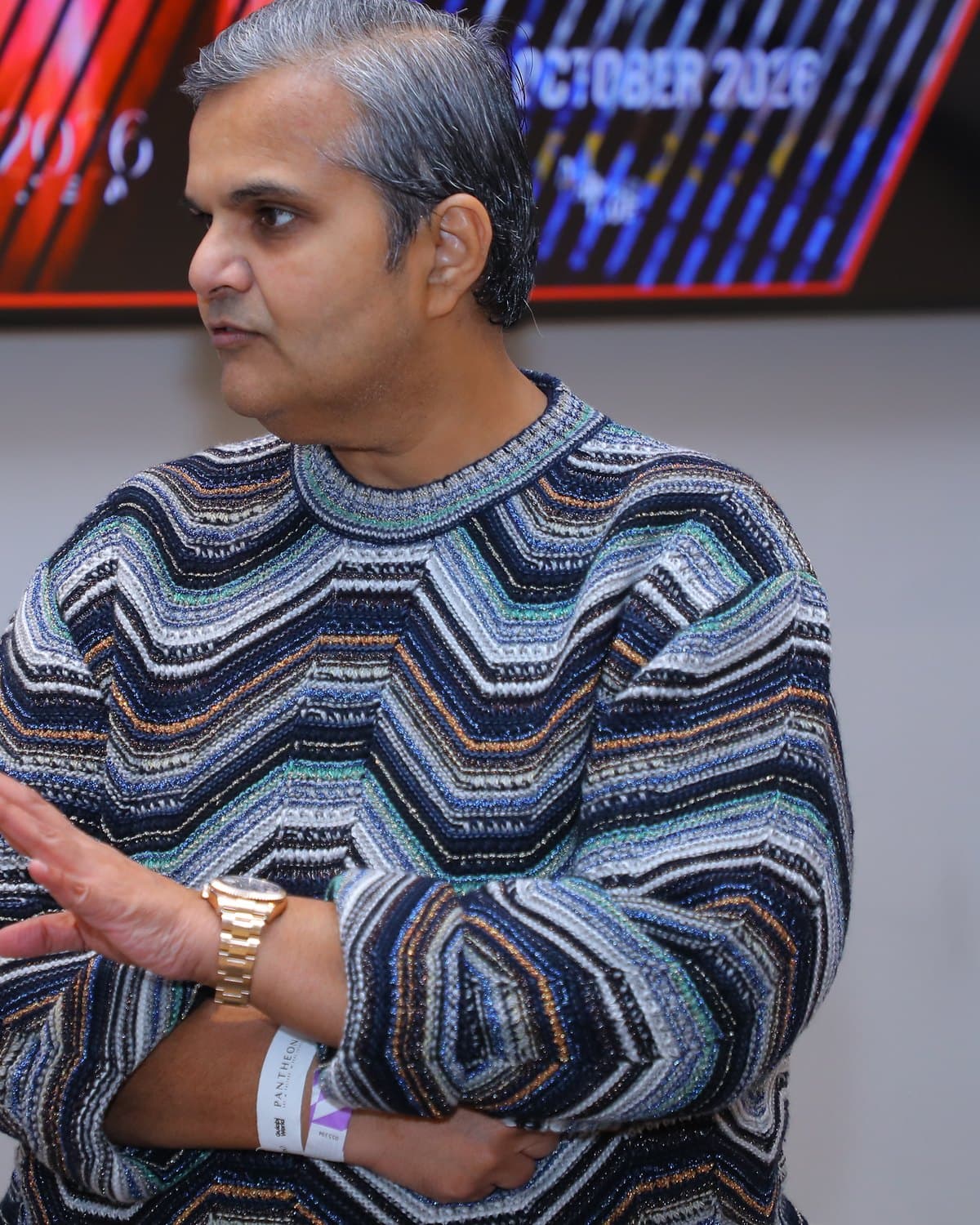 Kalpesh Kinariwala — backstage